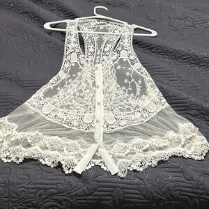 New never worn lace top